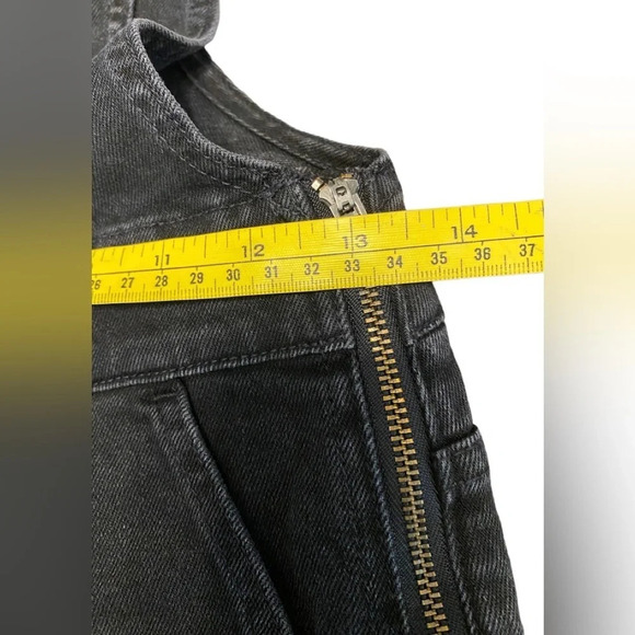 Madewell Black Skinny Denim Overalls - Picture 12 of 12